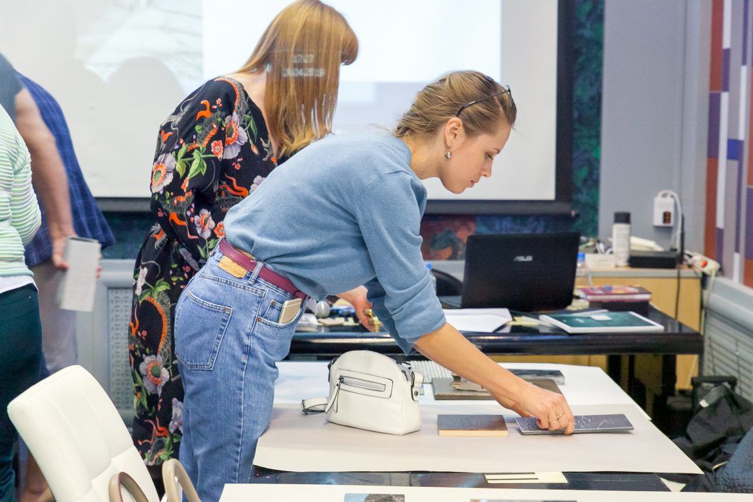 Мастер-класс Тины Гуревич в Центре Дизайна Мануфактура 5 Ампир Декор