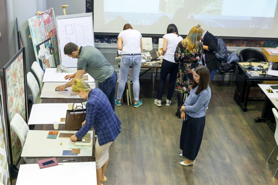 Мастер-класс Тины Гуревич в Центре Дизайна Мануфактура 5 Ампир Декор