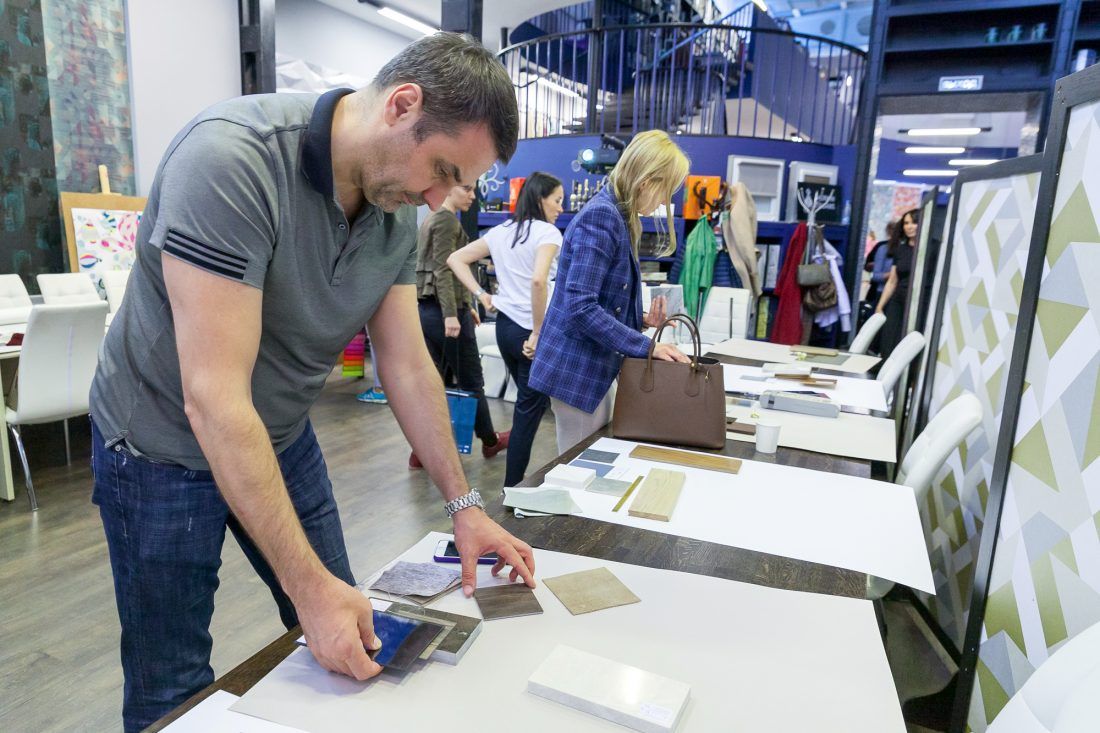 Мастер-класс Тины Гуревич в Центре Дизайна Мануфактура 5 Ампир Декор