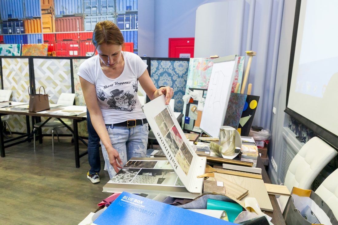 Мастер-класс Тины Гуревич в Центре Дизайна Мануфактура 5 Ампир Декор