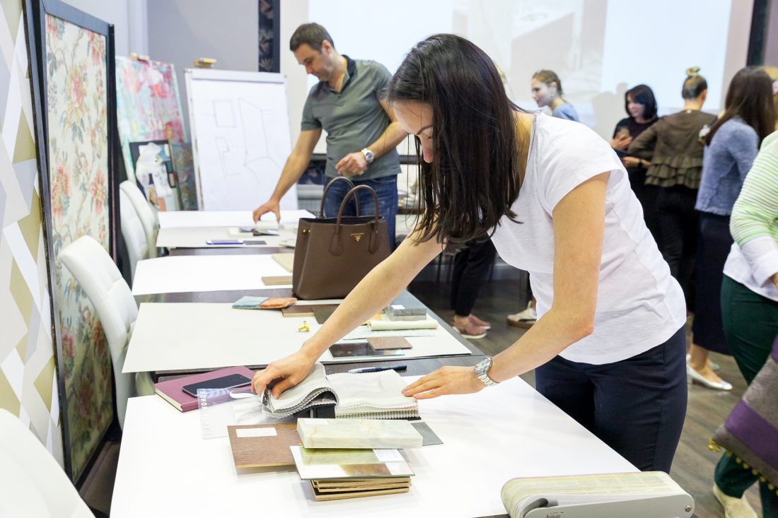 Мастер-класс Тины Гуревич в Центре Дизайна Мануфактура 5 Ампир Декор