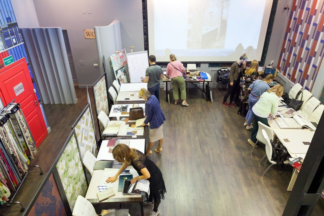 Мастер-класс Тины Гуревич в Центре Дизайна Мануфактура 5 Ампир Декор