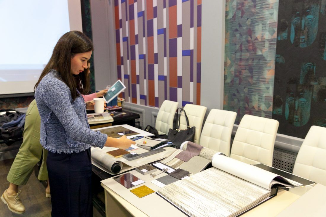 Мастер-класс Тины Гуревич в Центре Дизайна Мануфактура 5 Ампир Декор