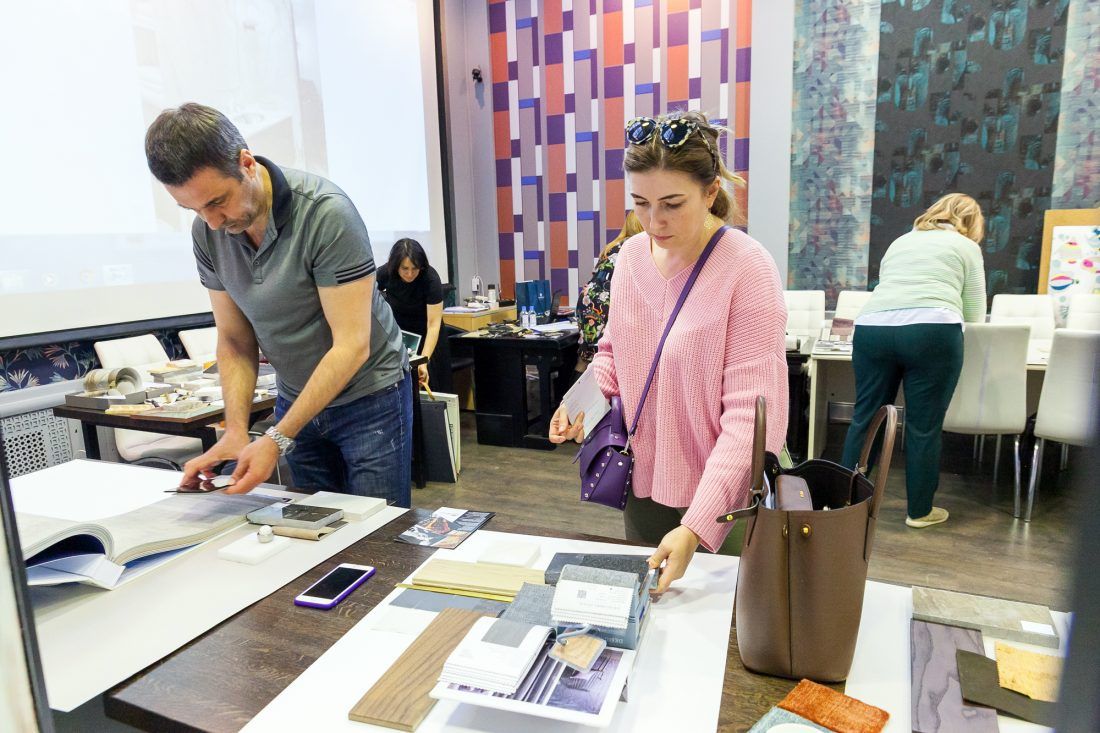 Мастер-класс Тины Гуревич в Центре Дизайна Мануфактура 5 Ампир Декор