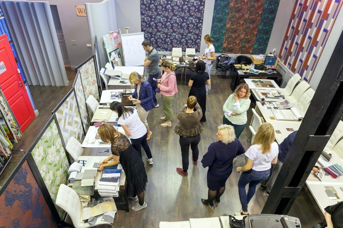 Мастер-класс Тины Гуревич в Центре Дизайна Мануфактура 5 Ампир Декор