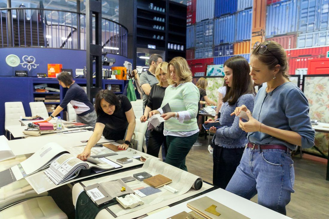 Мастер-класс Тины Гуревич в Центре Дизайна Мануфактура 5 Ампир Декор