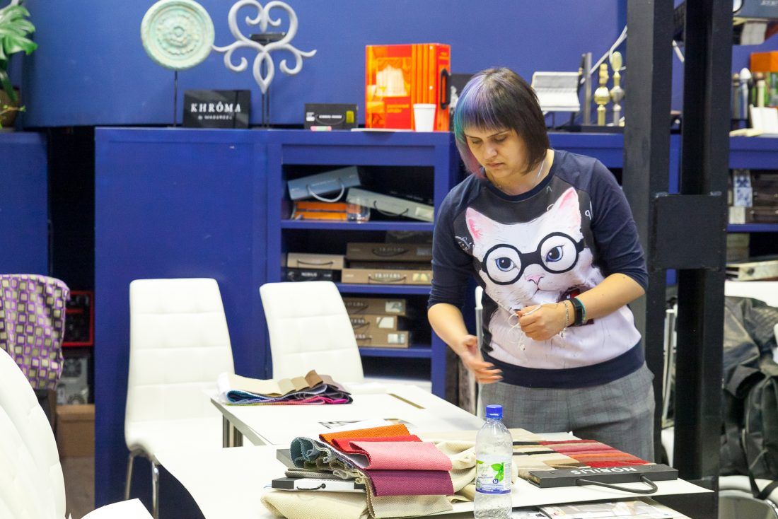 Мастер-класс Тины Гуревич в Центре Дизайна Мануфактура 5 Ампир Декор