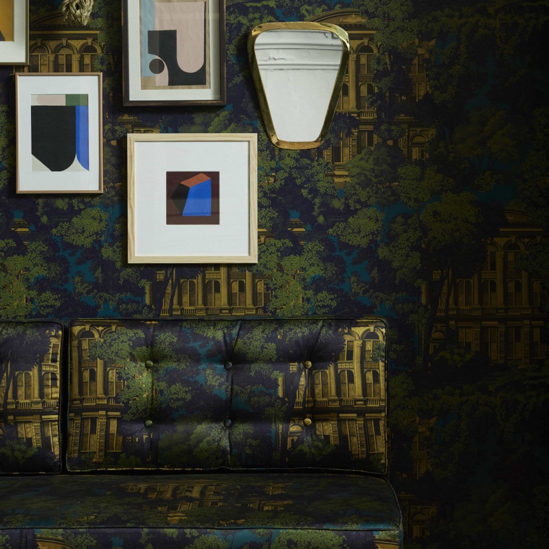 Мануфактура 5 Ампир Декор обои и ткани Nobilis