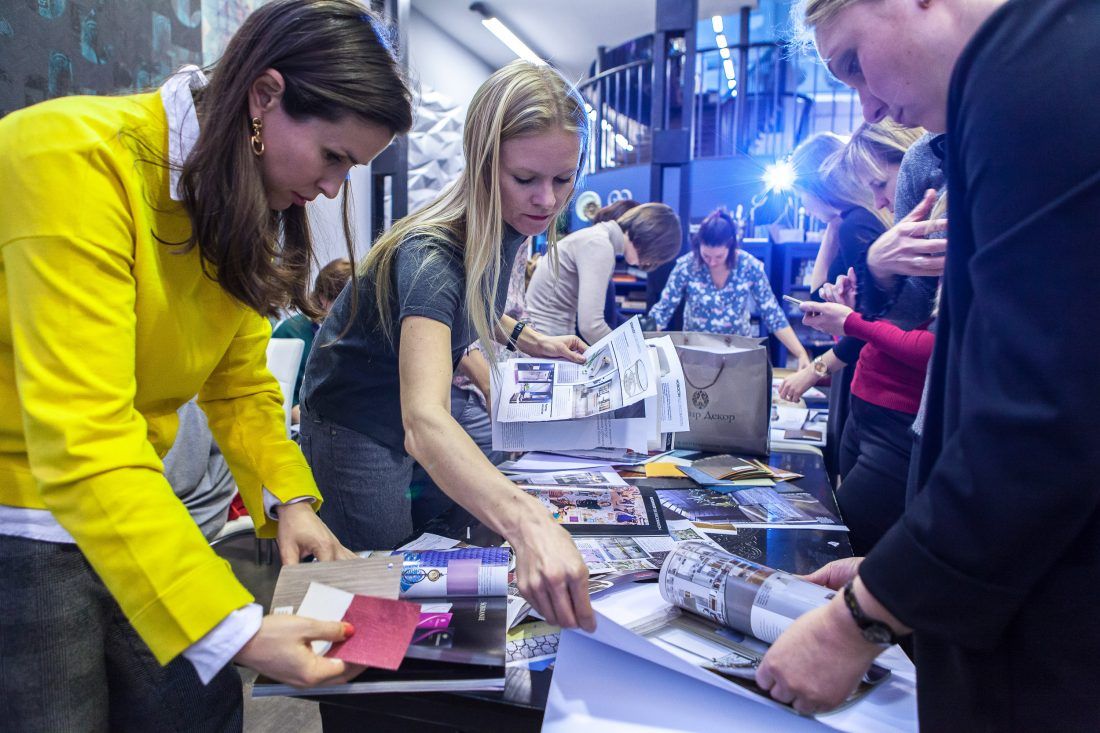 Мастер-класс Дианы Мухтаровой в Центре Дизайна Мануфактура 5 Ампир Декор