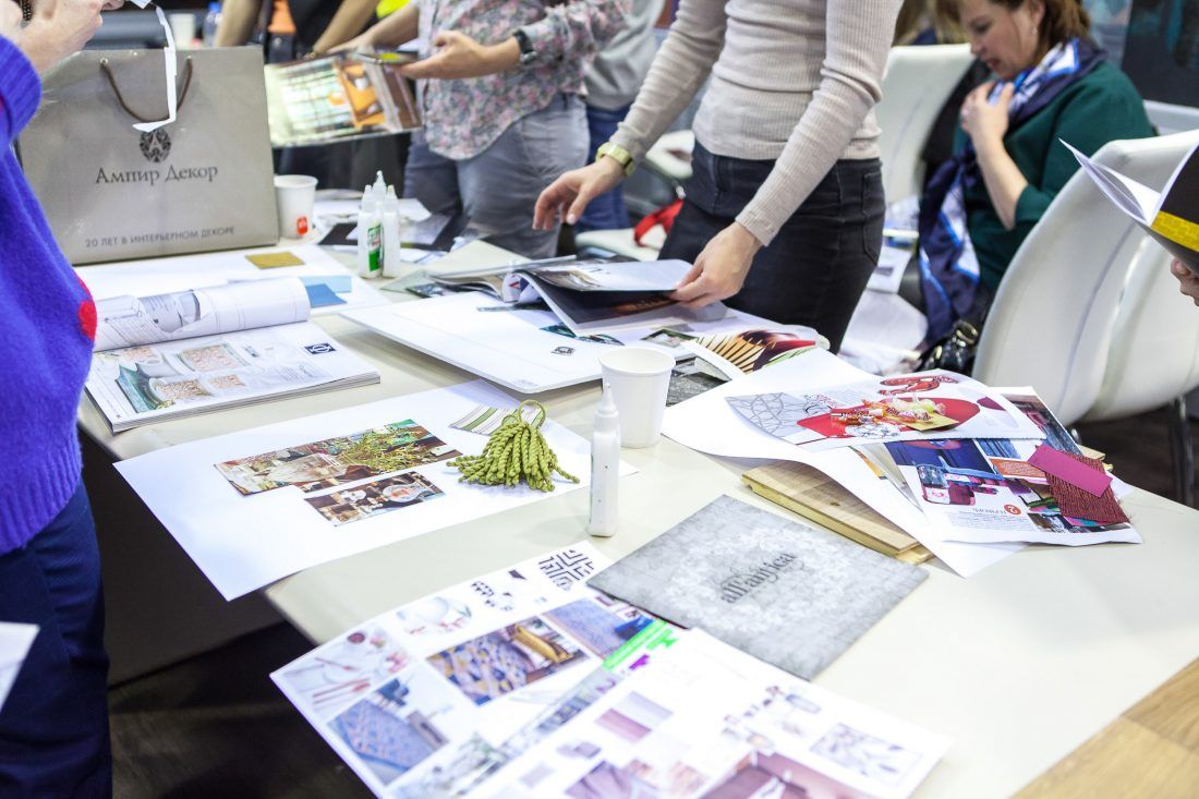 Мастер-класс Дианы Мухтаровой в Центре Дизайна Мануфактура 5 Ампир Декор