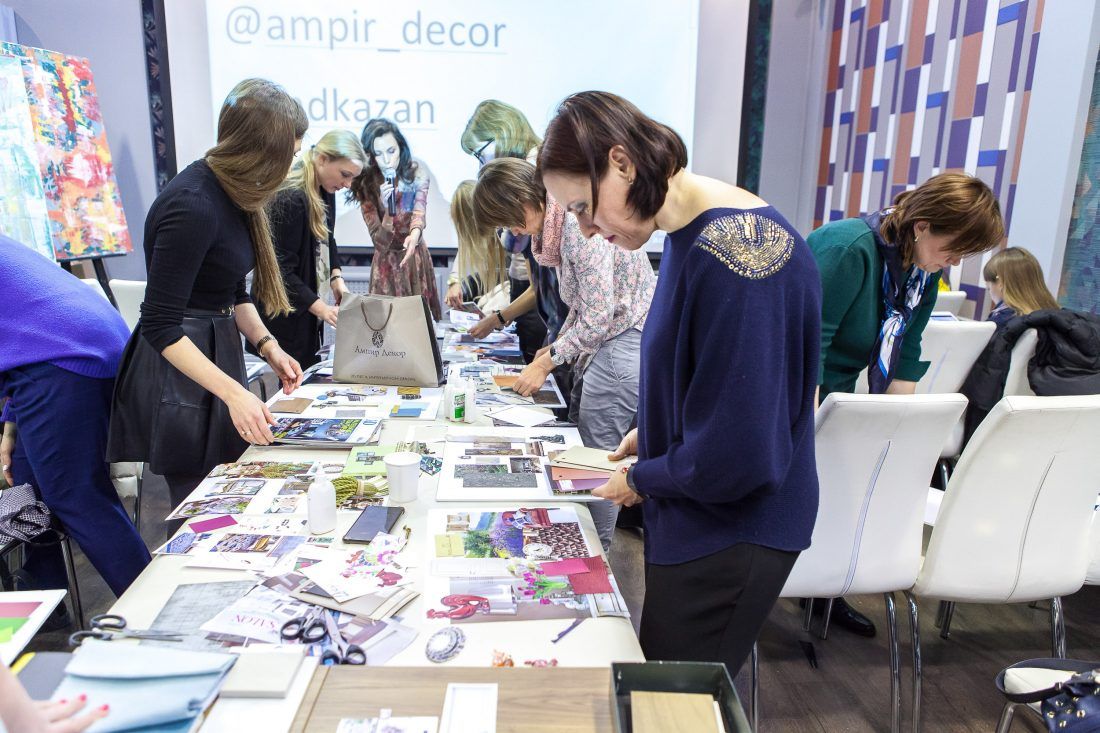 Мастер-класс Дианы Мухтаровой в Центре Дизайна Мануфактура 5 Ампир Декор