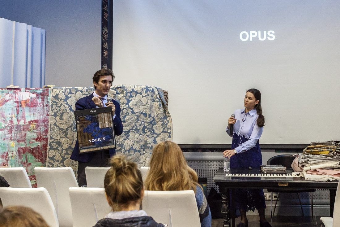 Мануфактура 5 Ампир Декор обои и ткани Nobilis