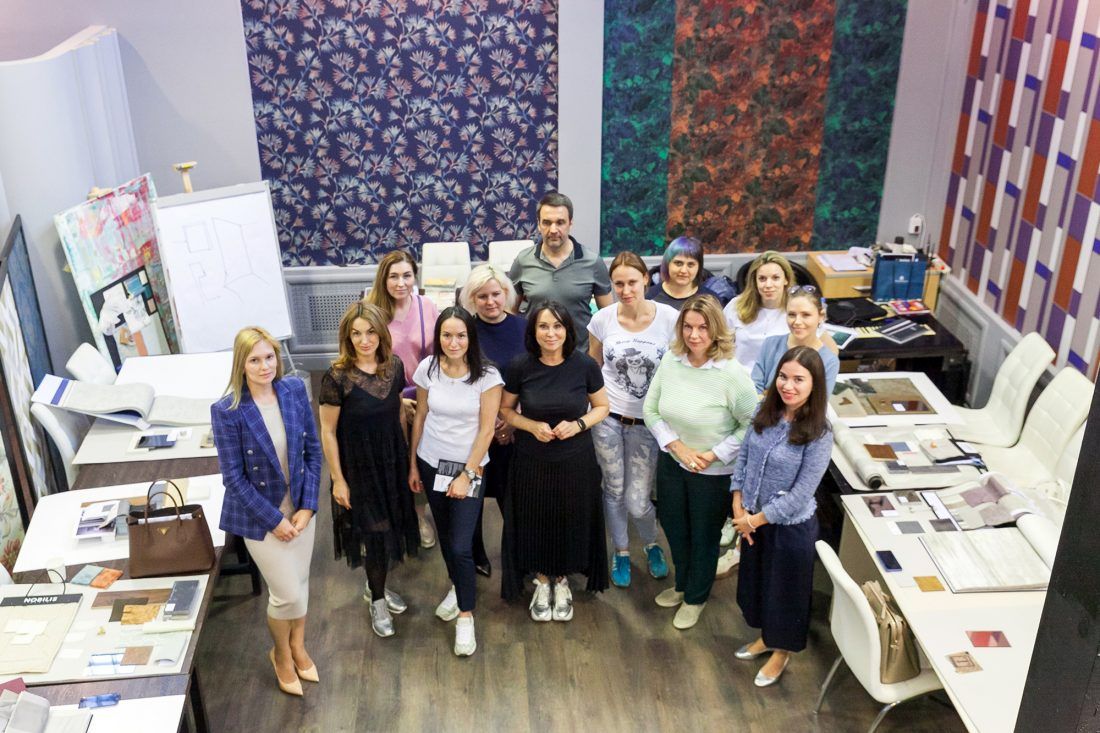 Мастер-класс Тины Гуревич в Центре Дизайна Мануфактура 5 Ампир Декор