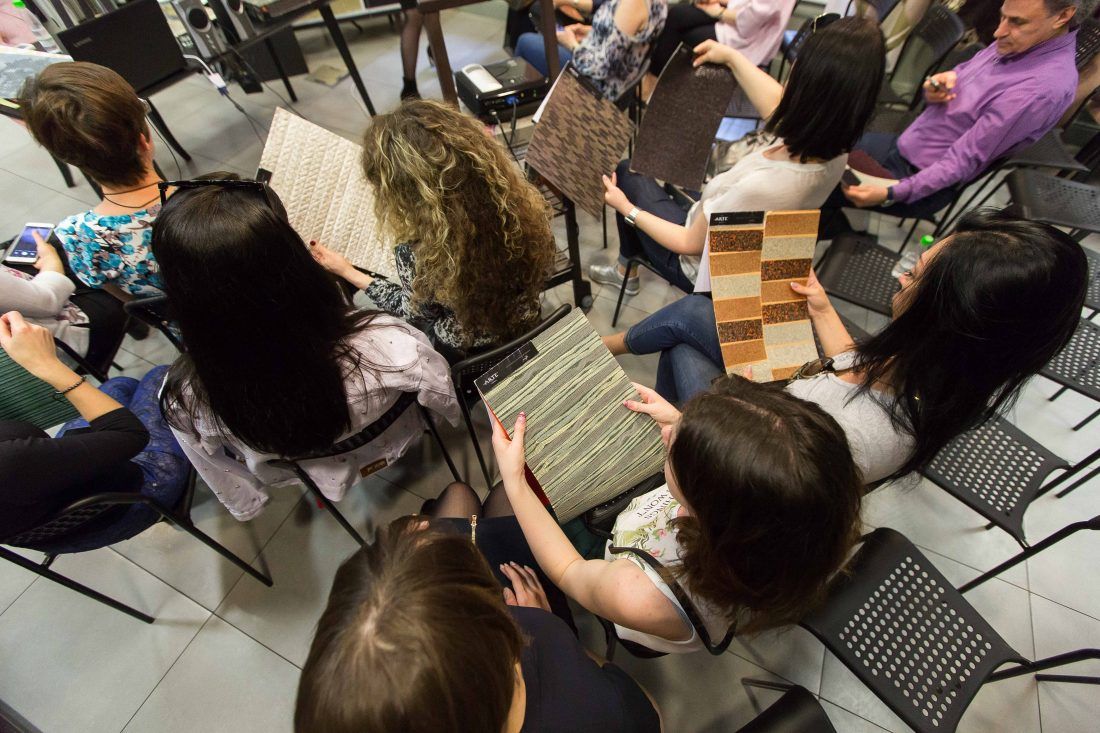 Презентация новых коллекций ARTE в салоне Ампир Декор на Пушкинской, 19