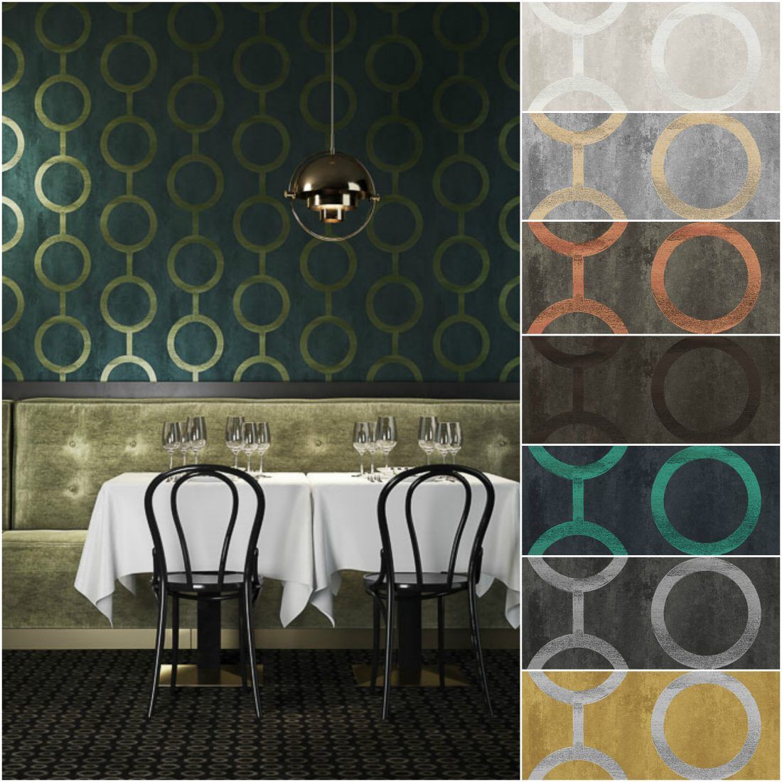 Ампир Декор обои Prisma от Khroma