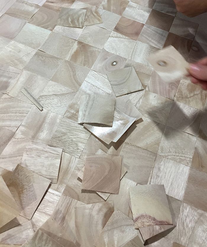 Ампир Декор обои из древесины Timber от ARTE