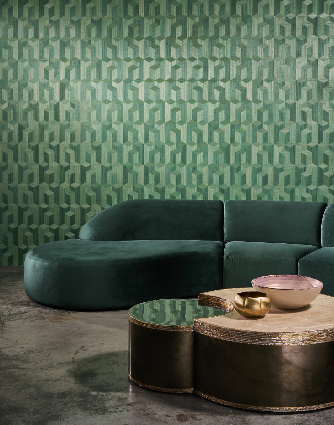 Ампир Декор обои из древесины Timber от ARTE