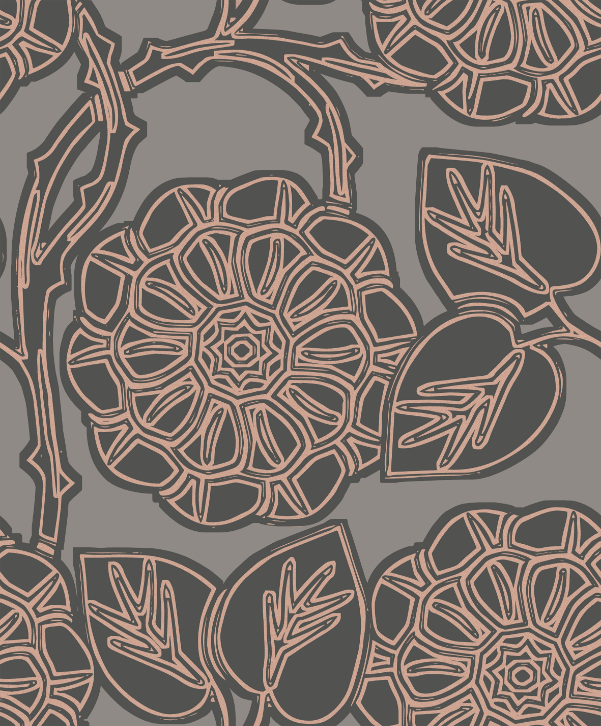 Ампир Декор Обои Nomadia от Hookedonwalls