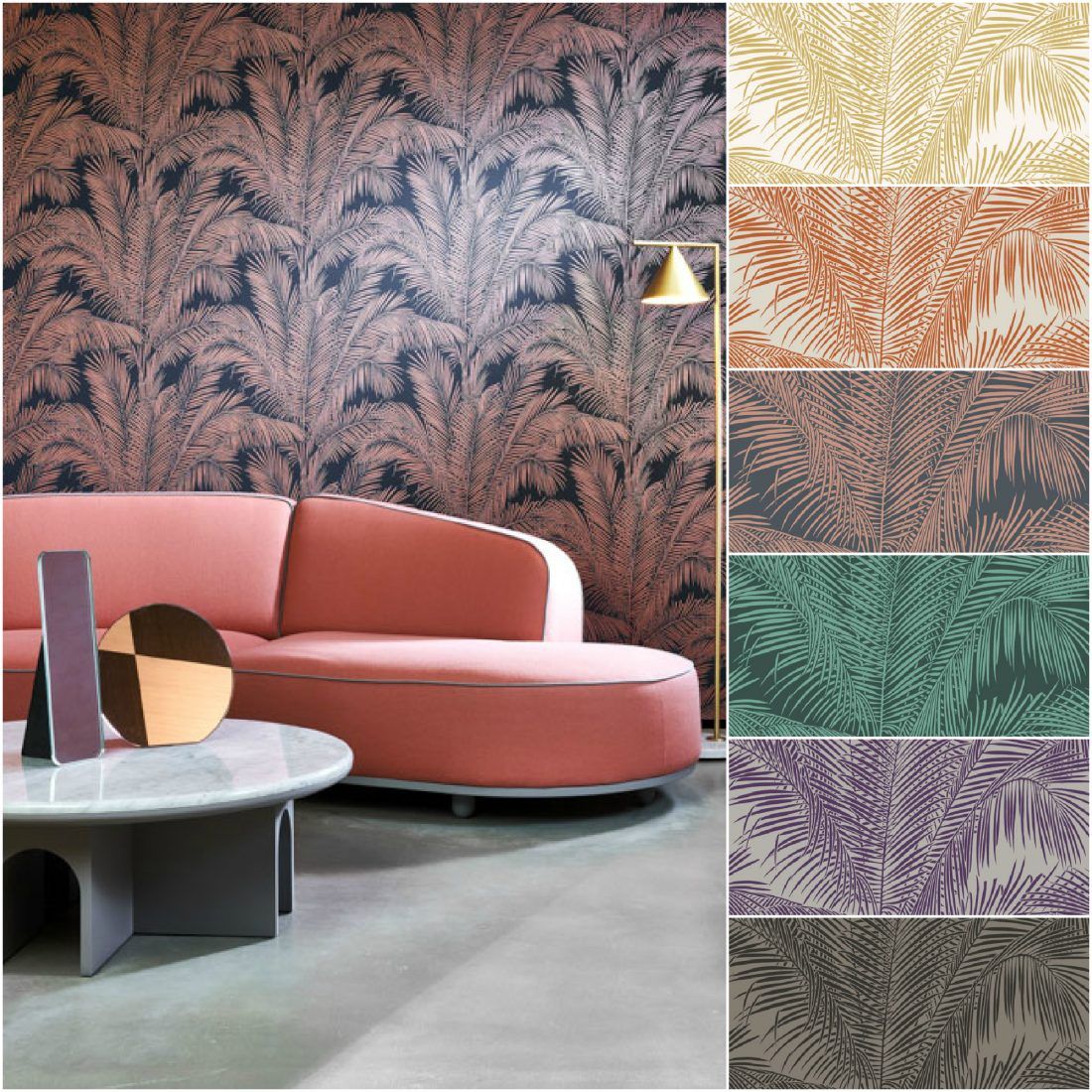 Ампир Декор флизелиновые обои Exotique от Hookedonwalls