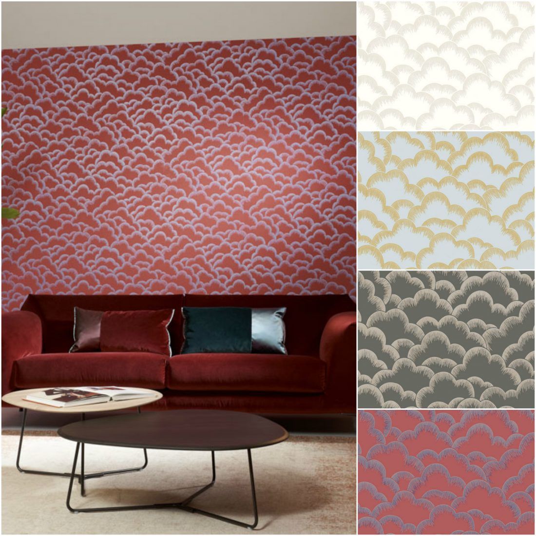 Ампир Декор флизелиновые обои Exotique от Hookedonwalls