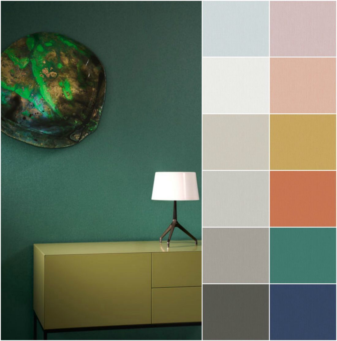 Ампир Декор флизелиновые обои Exotique от Hookedonwalls