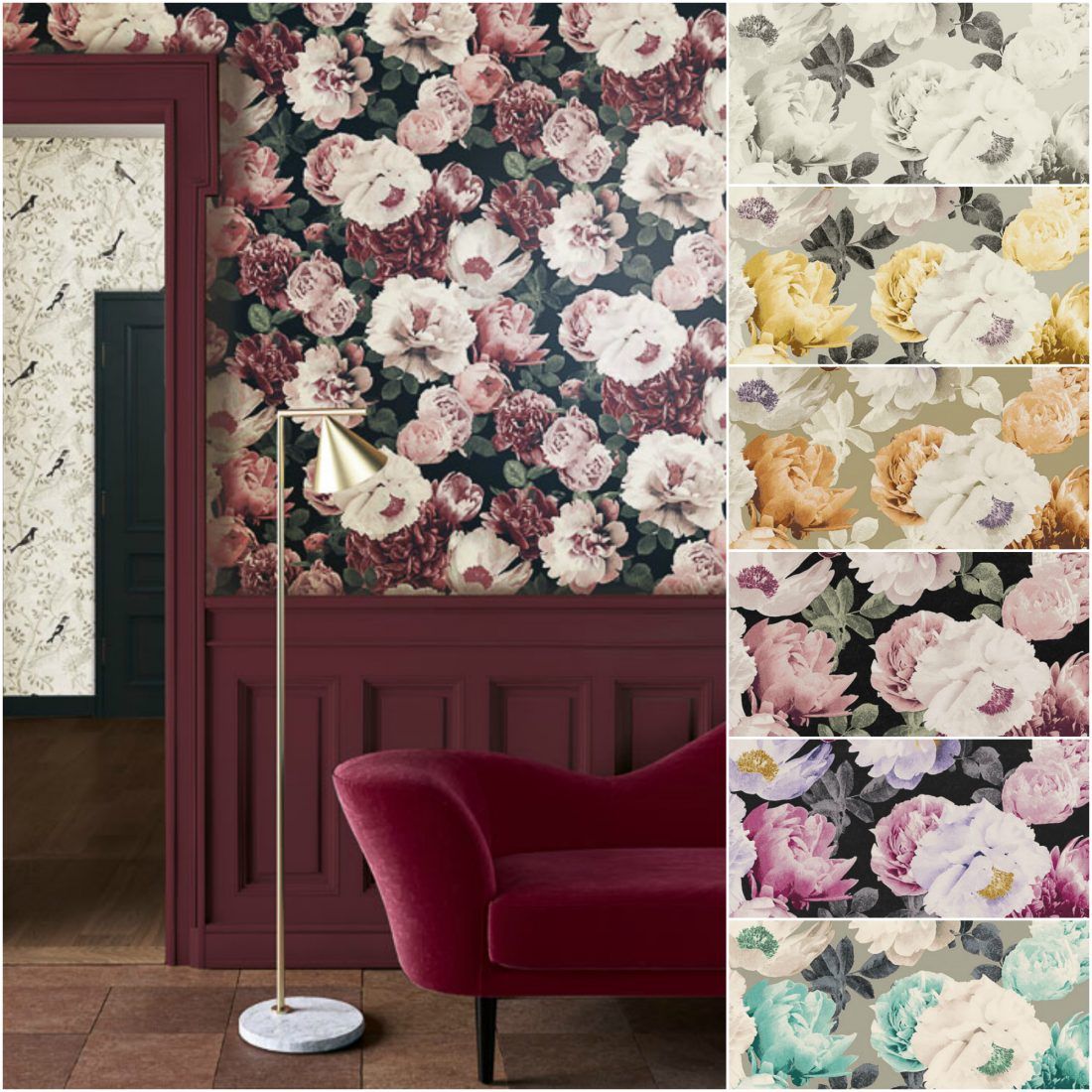 Ампир Декор бельгийские флизелиновые обои Kent от Khroma