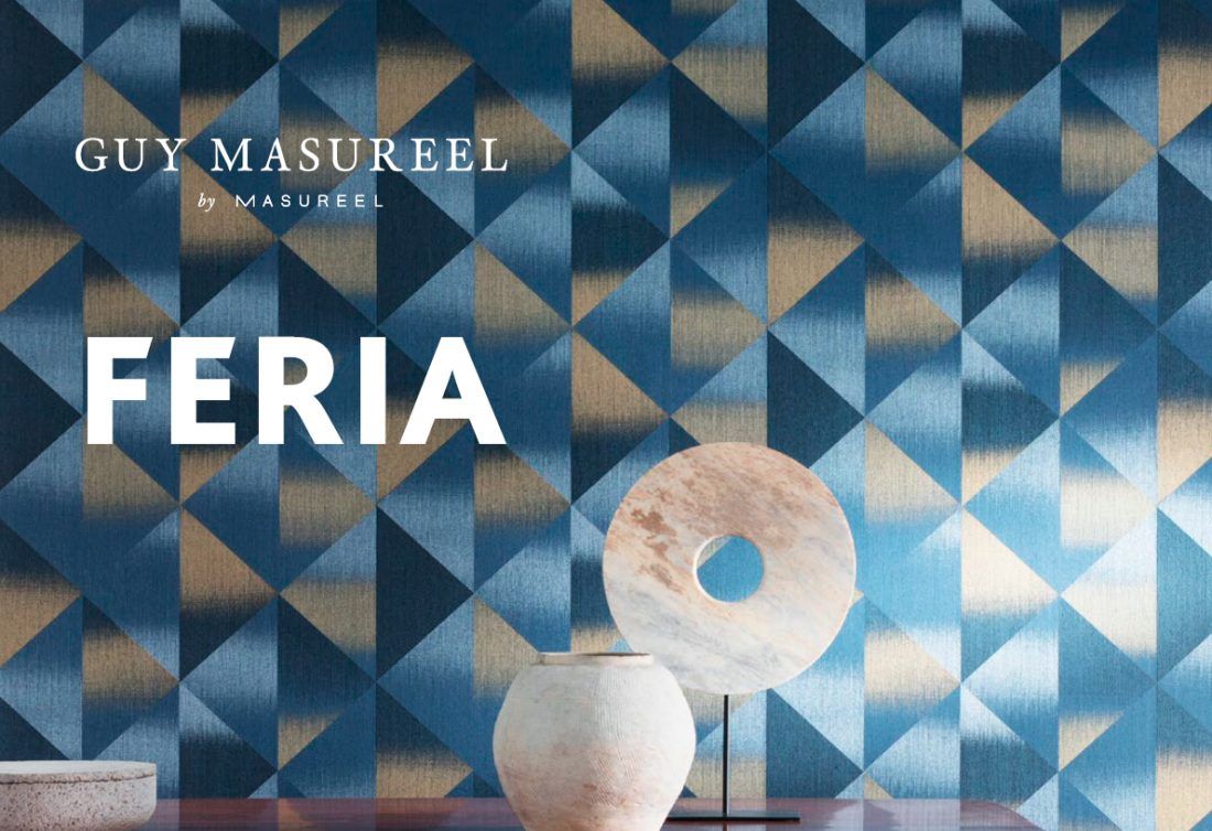 Ампир Декор текстильные обои Feria от Guy Masureel