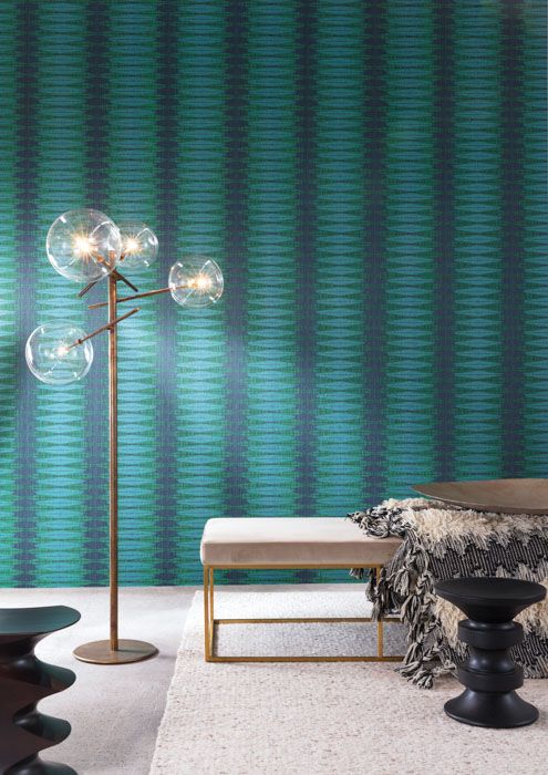 Ампир Декор текстильные обои Feria от Guy Masureel