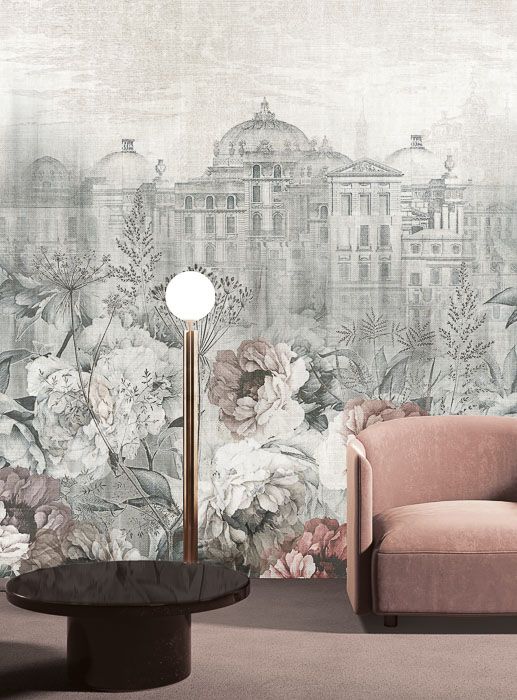 Ампир Декор бельгийские флизелиновые обои Kent от Khroma