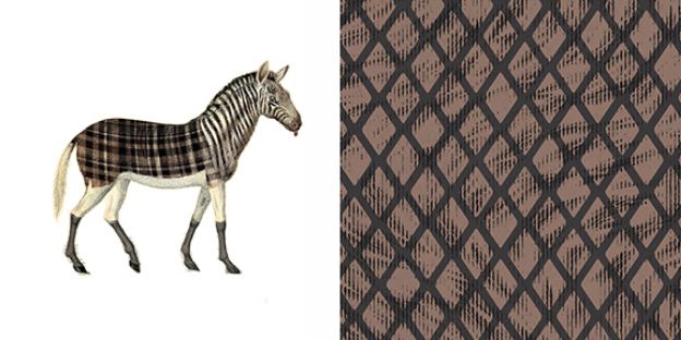 Ампир Декор обои Extinct Animals от ARTE и Moooi