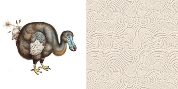 Ампир Декор обои Extinct Animals от ARTE и Moooi