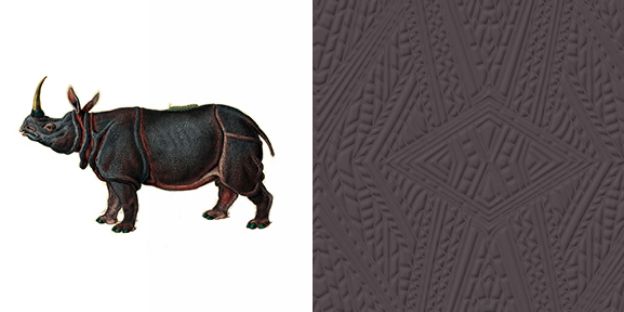 Ампир Декор обои Extinct Animals от ARTE и Moooi