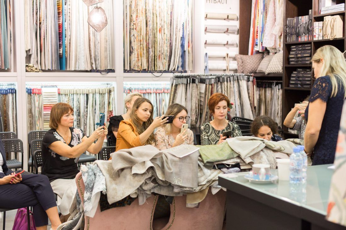 Презентация новых коллекций текстиля Zimmer+Rohde в салоне Ампир Декор в Санкт-Петербурге