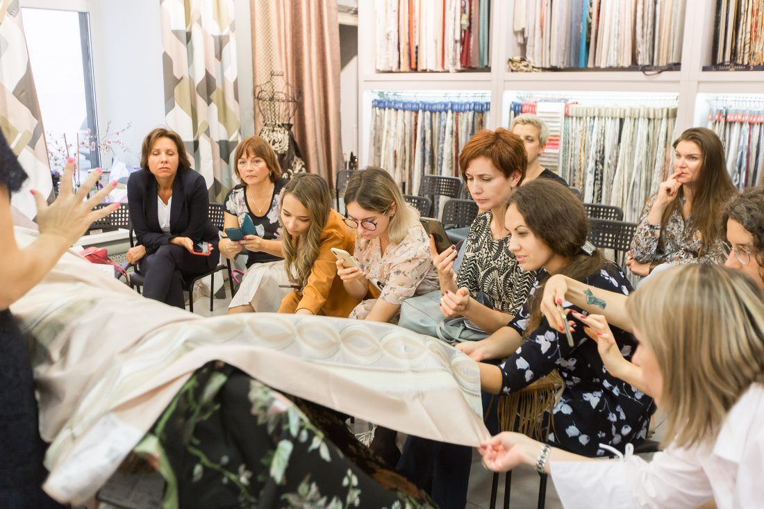 Презентация новых коллекций текстиля Zimmer+Rohde в салоне Ампир Декор в Санкт-Петербурге