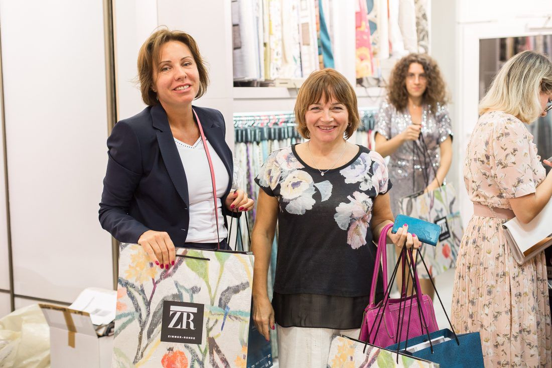 Презентация новых коллекций текстиля Zimmer+Rohde в салоне Ампир Декор в Санкт-Петербурге