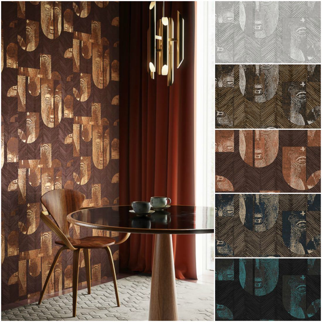 Ампир Декор обои Tribute от Khroma