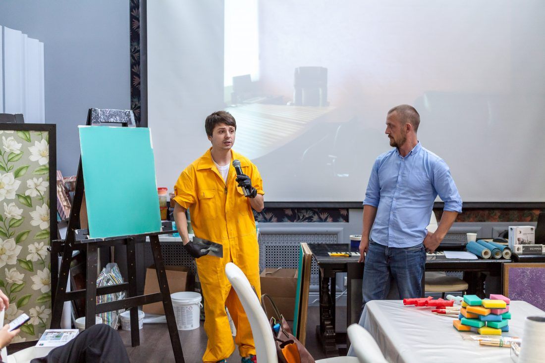 Мастер-класс «Декорируем вазу материалами Capadecor» в Центре дизайна Мануфактура 5 Ампир Декор