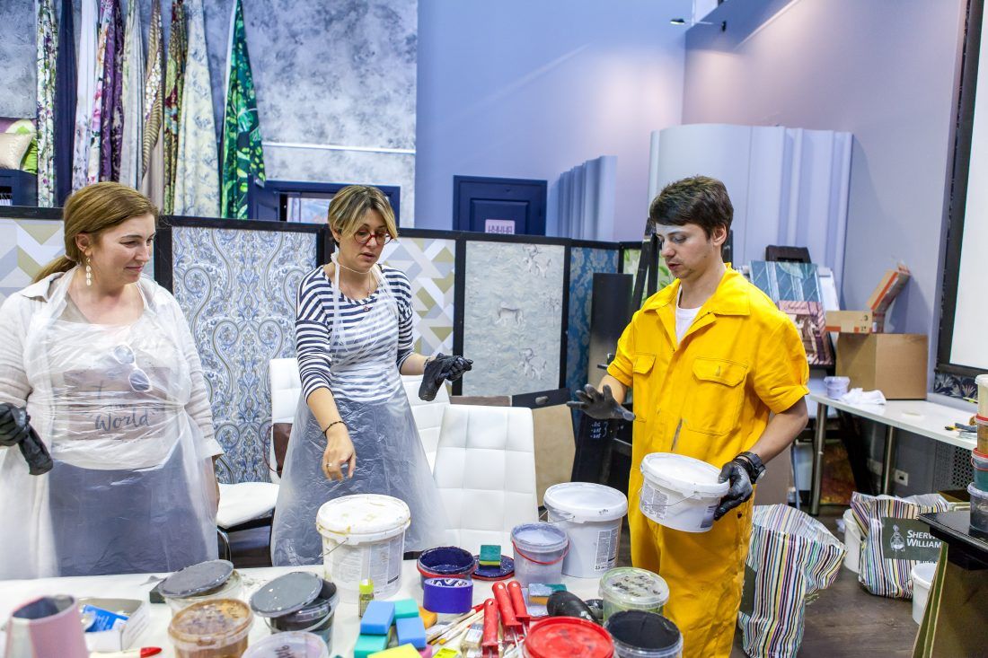 Мастер-класс «Декорируем вазу материалами Capadecor» в Центре дизайна Мануфактура 5 Ампир Декор