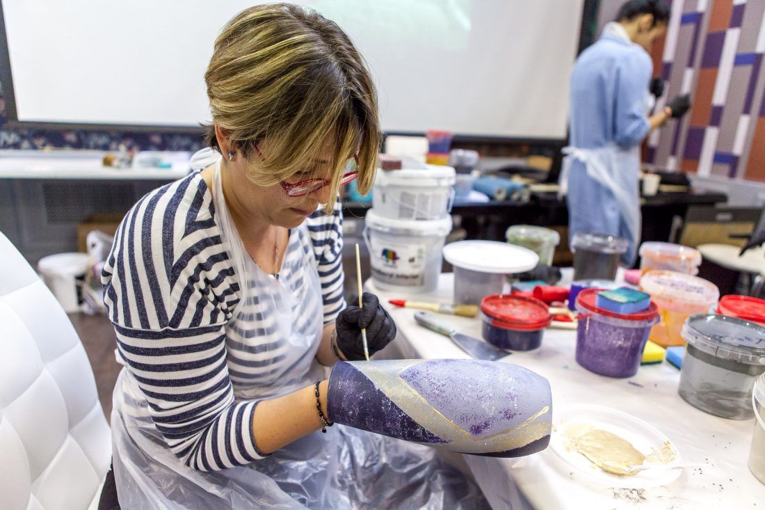 Мастер-класс «Декорируем вазу материалами Capadecor» в Центре дизайна Мануфактура 5 Ампир Декор