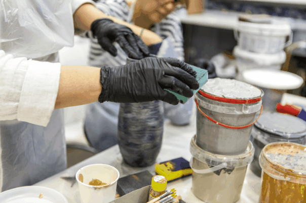 мастер-класс штукатурки Capadecor Центр дизайна Мануфактура 5 Ампир Декор