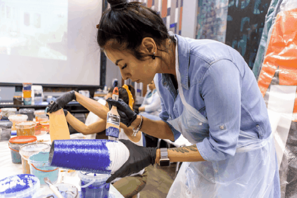 мастер-класс штукатурки Capadecor Центр дизайна Мануфактура 5 Ампир Декор