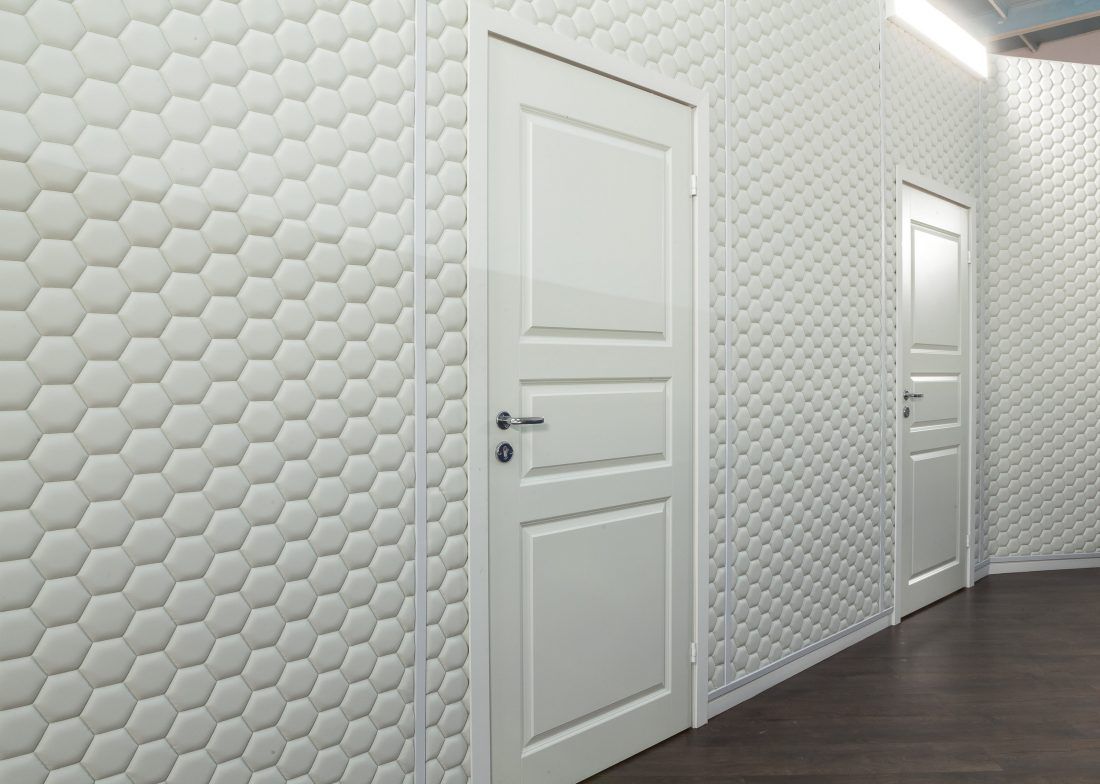 Ампир Декор стеганые обои Chesterwall