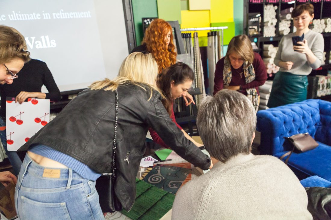 Презентация коллекции обоев Extinct Animals от ARTE и Moooi на Ampir Design Week 2019