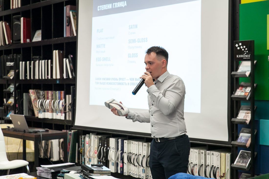 Мастер-классы по краскам Sherwin-Williams и Sikkens на Ampir Design Week 2019 в Москве