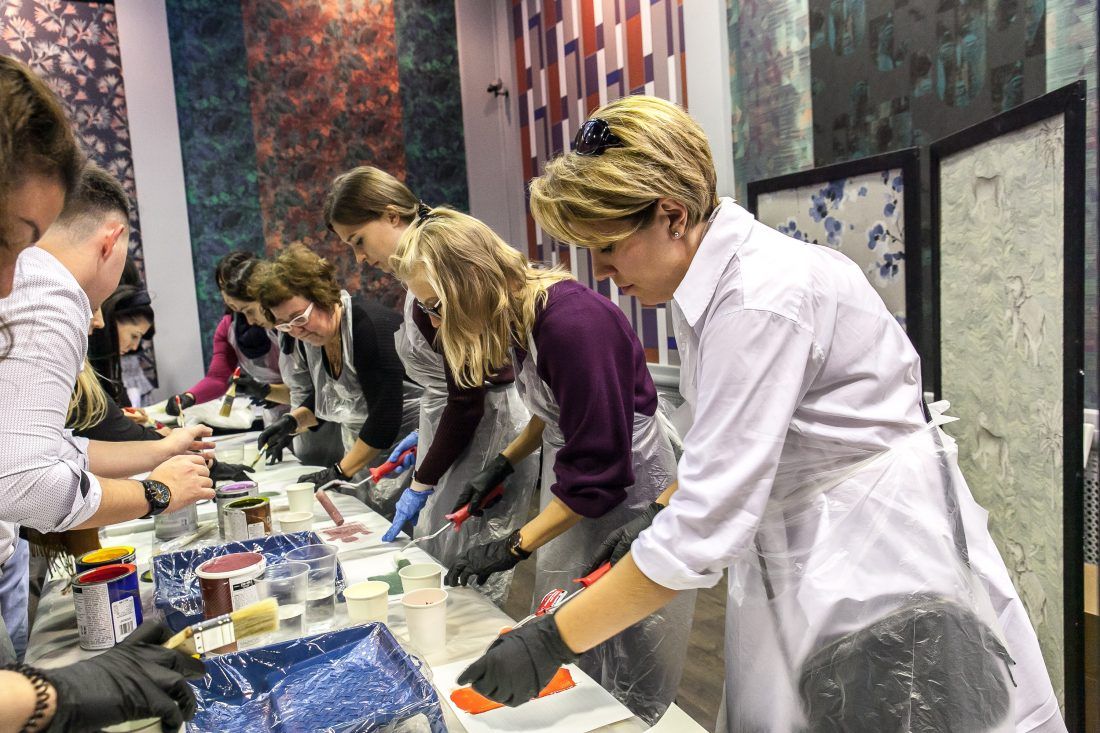 Мастер-классы по краскам Sherwin-Williams и Sikkens на Ampir Design Week 2019 в Москве