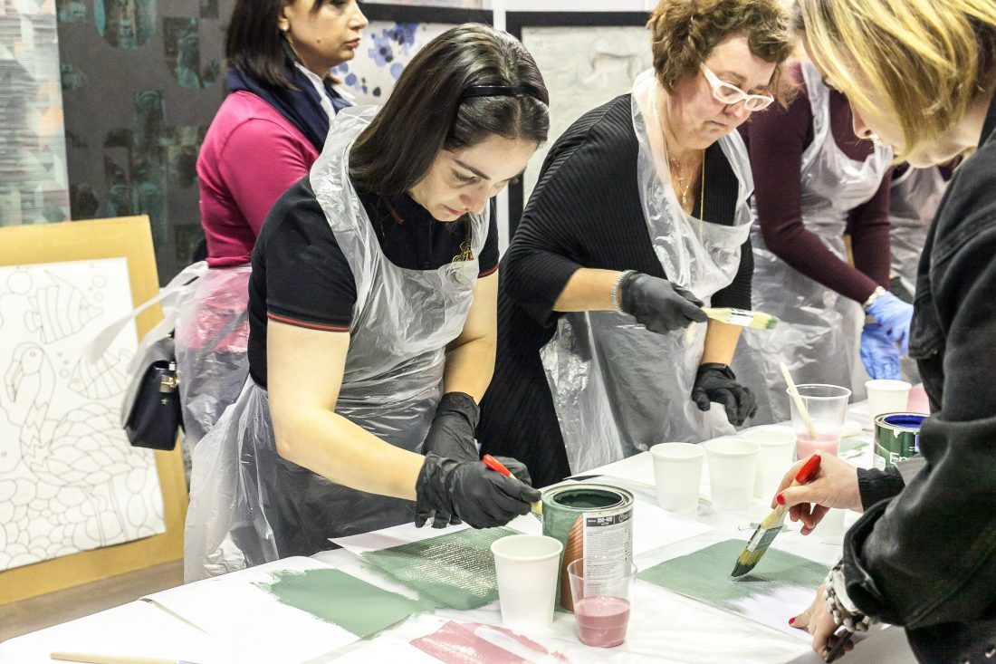 Мастер-классы по краскам Sherwin-Williams и Sikkens на Ampir Design Week 2019 в Москве