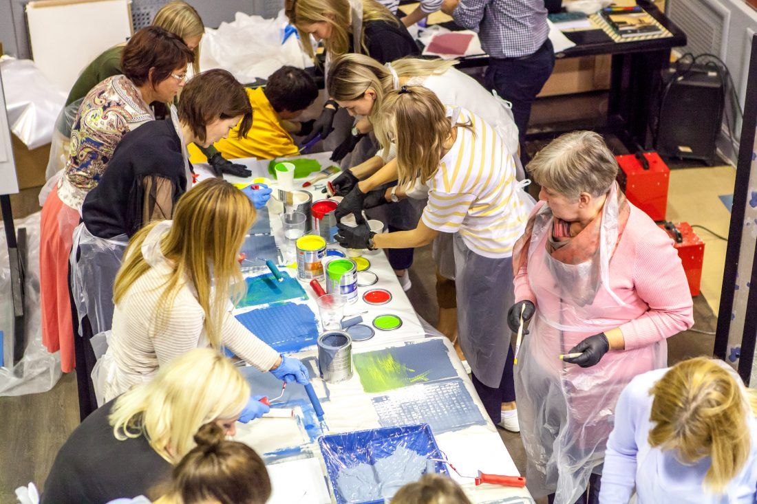 Мастер-классы по краскам Sherwin-Williams и Sikkens на Ampir Design Week 2019 в Москве