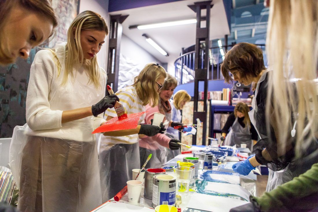 Мастер-классы по краскам Sherwin-Williams и Sikkens на Ampir Design Week 2019 в Москве