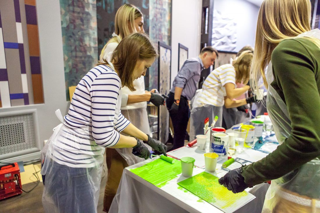 Мастер-классы по краскам Sherwin-Williams и Sikkens на Ampir Design Week 2019 в Москве