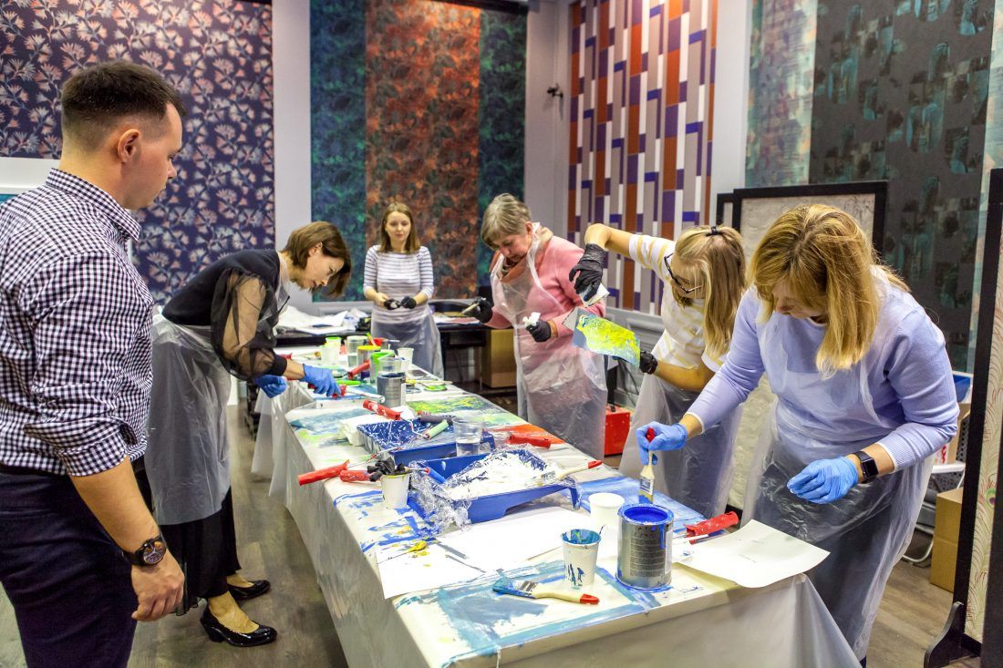 Мастер-классы по краскам Sherwin-Williams и Sikkens на Ampir Design Week 2019 в Москве